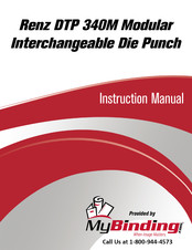 Renz DTP DTP 340 M Instruction Manual