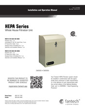 SystemAir Fantech CM3000i Installation And Operation Manual