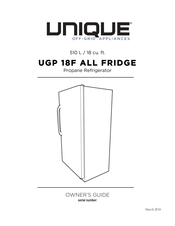 Unique UGP 18F Owner's Manual