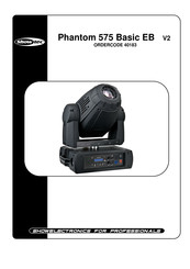 SHOWTEC Phantom 575 Basic EB V2 Manual