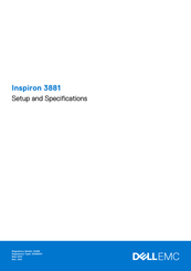 Dell Inspiron 3881 Setup And Specifications