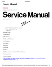 Panasonic NN-K544WF Service Manual