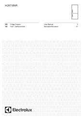 Electrolux IK2671BNR User Manual