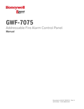 Gamewell Honeywell GWF-7075 Manual