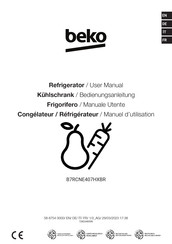 Beko B7RCNE407HXBR User Manual