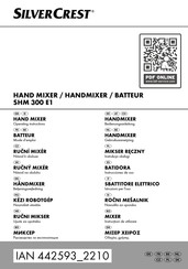 Silvercrest SHM 300 E1 Operating Instructions Manual