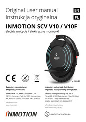 InMotion SCV V10F Original User Manual