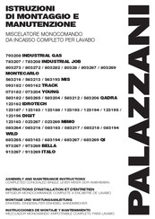 PALAZZANI TRACK 093162 Assembly And Maintenance Instructions