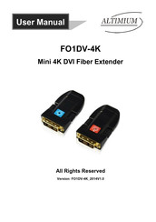 Altimium FO1DV-4KR User Manual