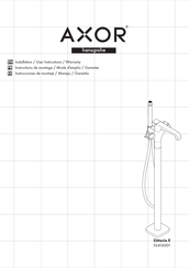 Hans Grohe AXOR Citterio E 36416001 Installation/User Instructions/Warranty