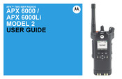 Motorola APX 6000Li 2 User Manual