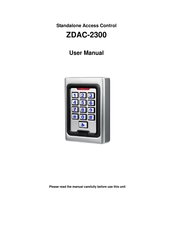 ZUDSEC ZDAC-2300 User Manual