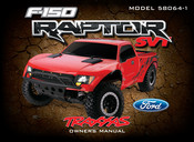 Traxxas F-150 SVT Raptor 58064 Owner's Manual