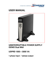 Schrack Technik GENIO Dual Midi USPRD 3000 VA User Manual