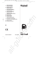 Einhell bavaria BSTL 800 Profi Operating Instructions Manual