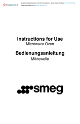 Smeg SF4400MX Instructions For Use Manual