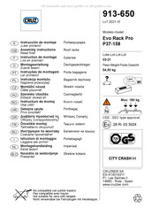 Cruz 913-650 Assembly Instructions Manual