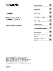 Siemens SITRANS P 7MF04.1 Compact Operating Instructions