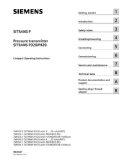 Siemens SITRANS P 7MF03.1 Compact Operating Instructions