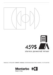 Montarbo 459S Owner's Manual