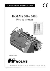HOLMS 300L Operator Instructions Manual