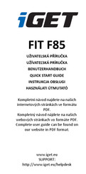 Iget FIT F85 Quick Start Manual