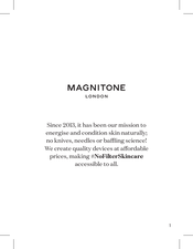 Magnitone ML05G Manual