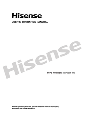 Hisense H370BMI-WD User's Operation Manual