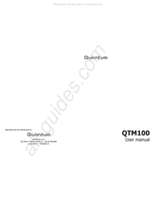 Quantum QTM100 User Manual