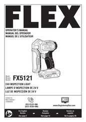 Flex FX5121 Operator's Manual