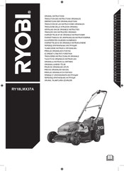 Ryobi RY18LMX37A-150 Original Instructions Manual