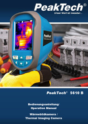 PeakTech 5610 B Operation Manual