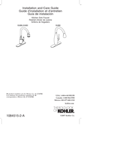 Kohler K-692 Installation And Care Manual