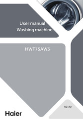Haier HWF75AW3 User Manual