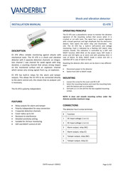 Vanderbilt ES 470 Installation Manual