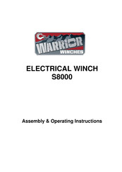 Warrior Winches S8000 Assembly & Operating Instructions