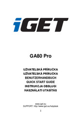 Iget GA80 Pro Quick Start Manual
