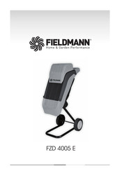 Fieldmann FZD 4005 E Operation Manual