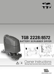 Numatic TGB 2228 Owner's Instructions Manual