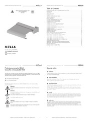Hella CLEO 5530 Installation Instructions And Instructions For Use