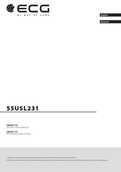 ECG 55USL231 Instruction Manual