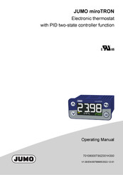 JUMO 701081 Operating Manual