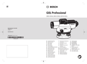 Bosch GOL Professional 32 D Original Instructions Manual