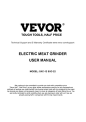 VEVOR SXC-22 User Manual