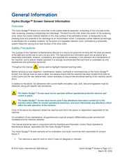Hydro International Hydro-Sludge Screen Manual