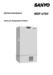 Sanyo MDF-U76V Instruction Manual