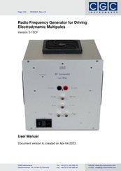 CGC RFG50CF User Manual
