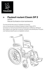 Thuasne W5310 User And Maintenance Manual