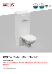 AddLife Ropox Toilet lifter Electric User Manual