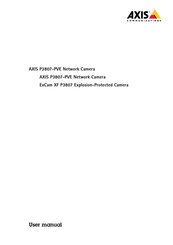 Axis P3807-PVE User Manual